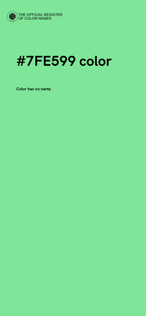 #7FE599 color image