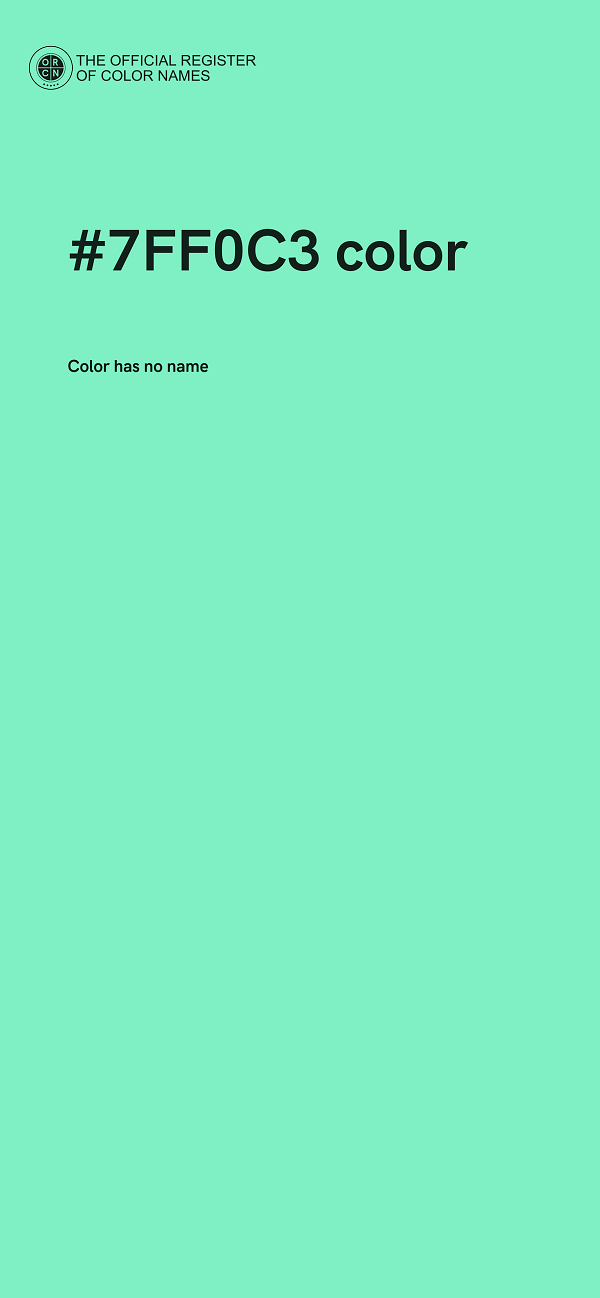 #7FF0C3 color image