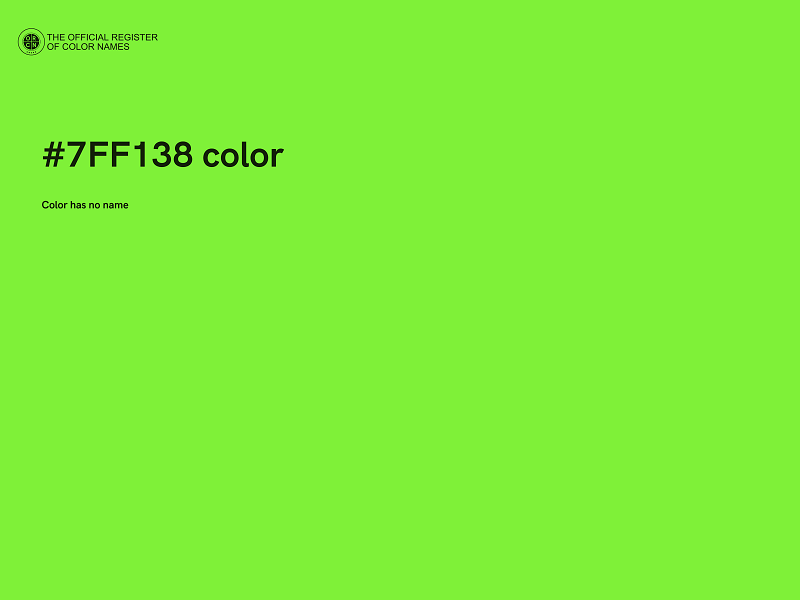 #7FF138 color image