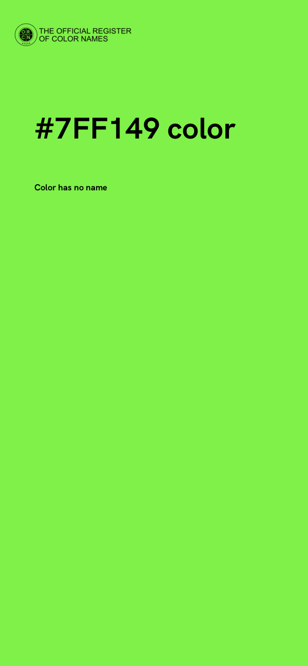 #7FF149 color image