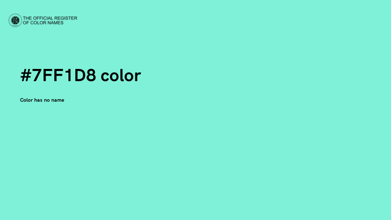 #7FF1D8 color image