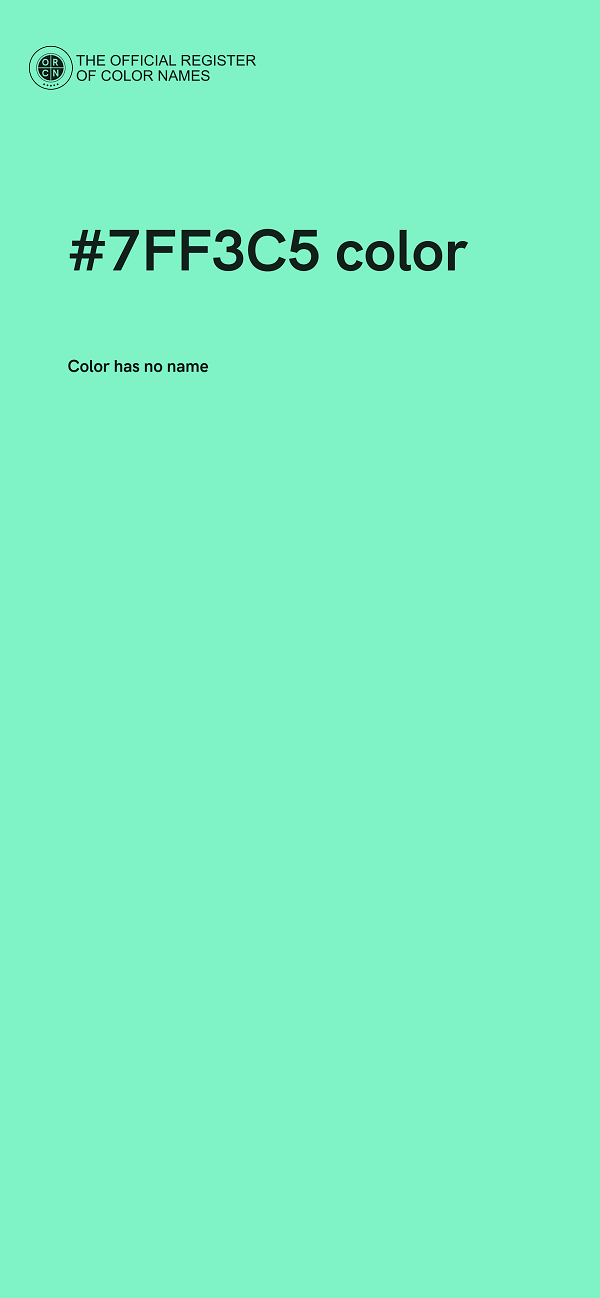 #7FF3C5 color image