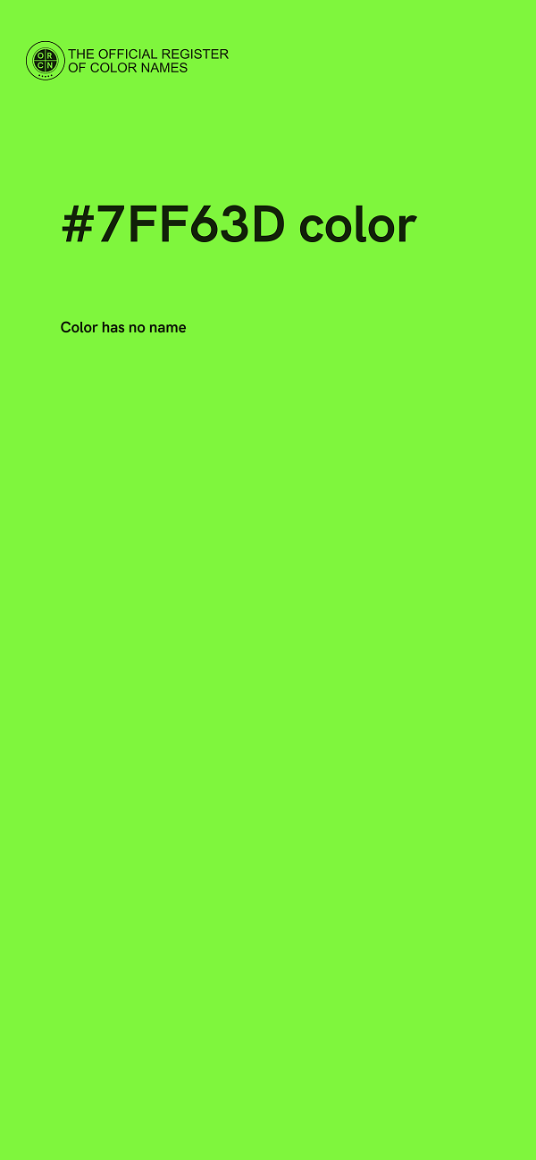 #7FF63D color image
