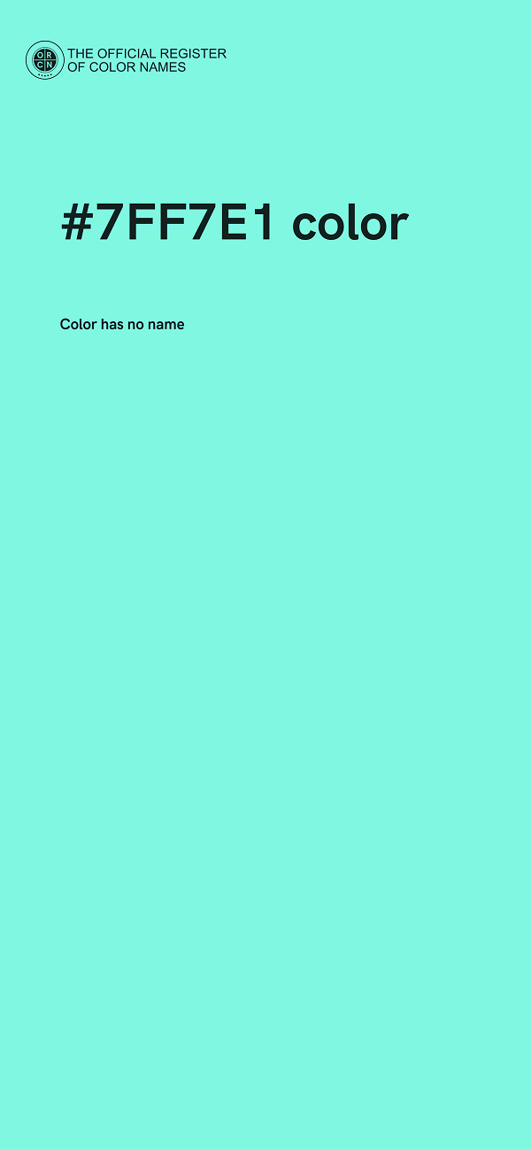 #7FF7E1 color image