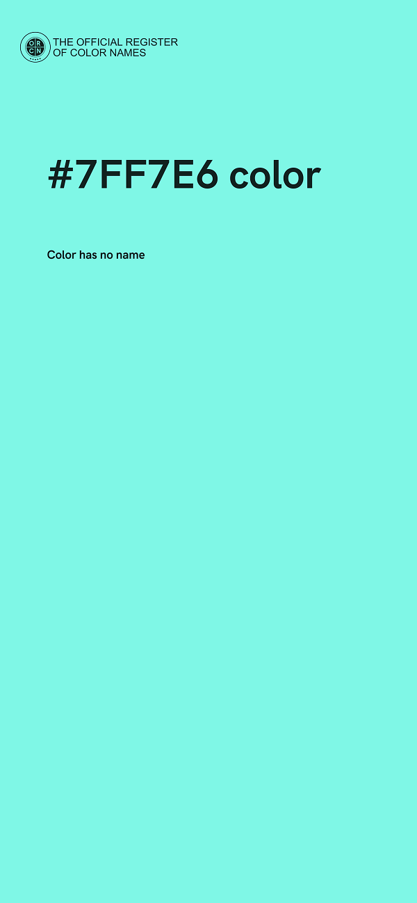 #7FF7E6 color image