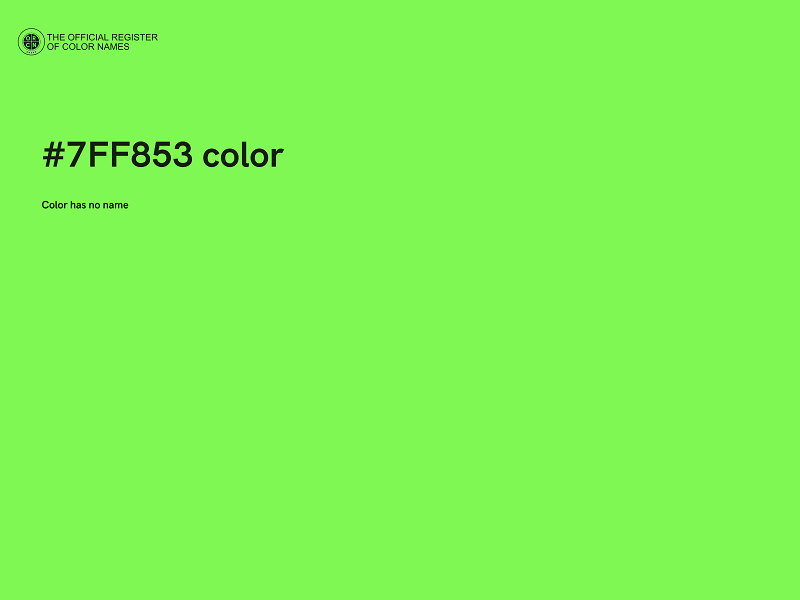 #7FF853 color image