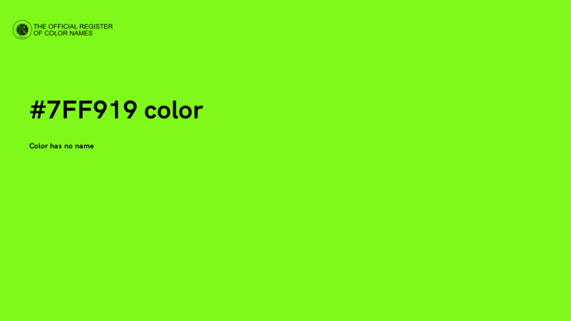 #7FF919 color image