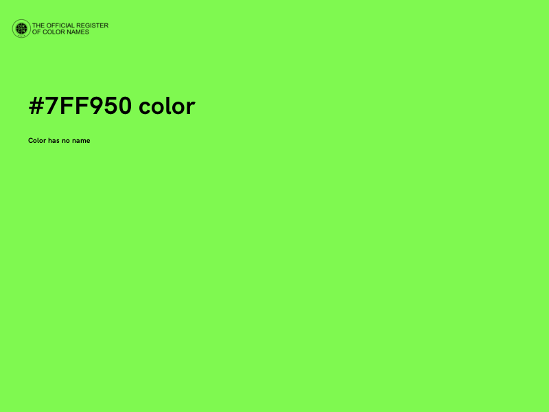 #7FF950 color image