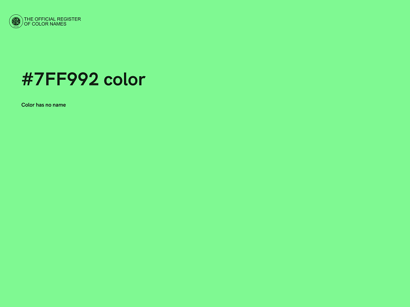 #7FF992 color image