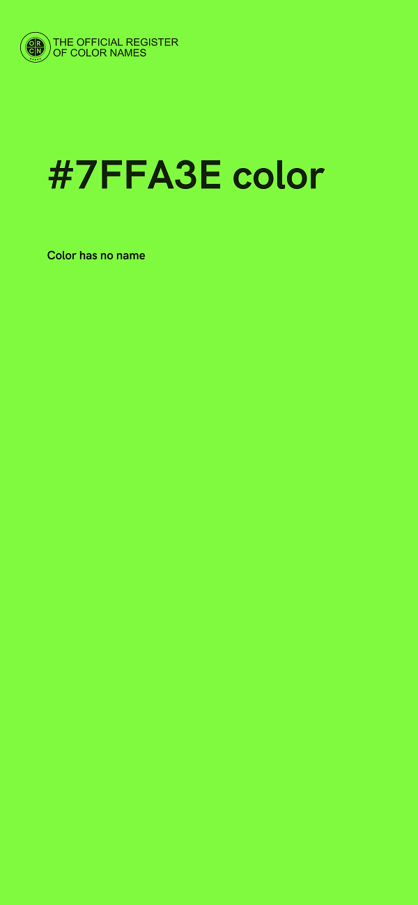 #7FFA3E color image