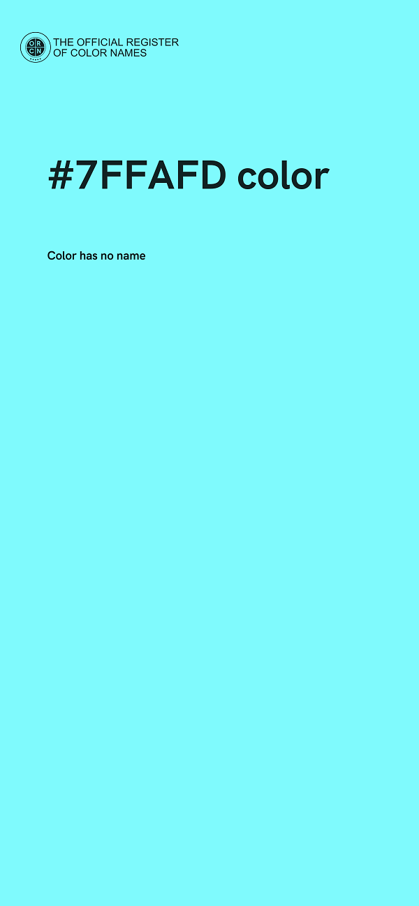 #7FFAFD color image