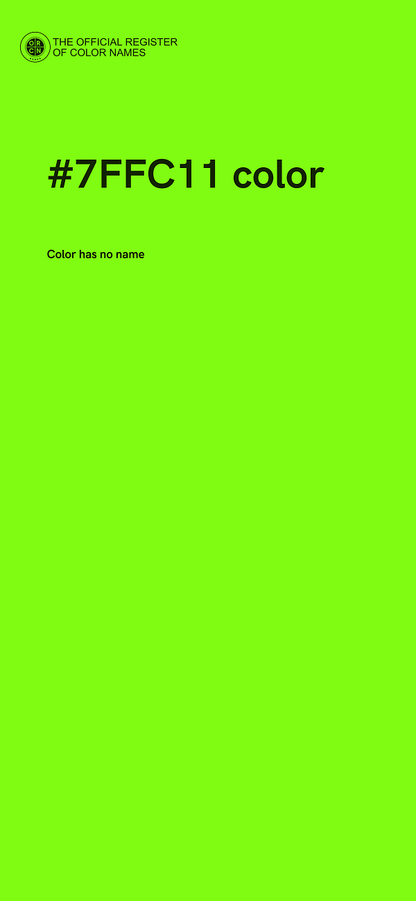 #7FFC11 color image