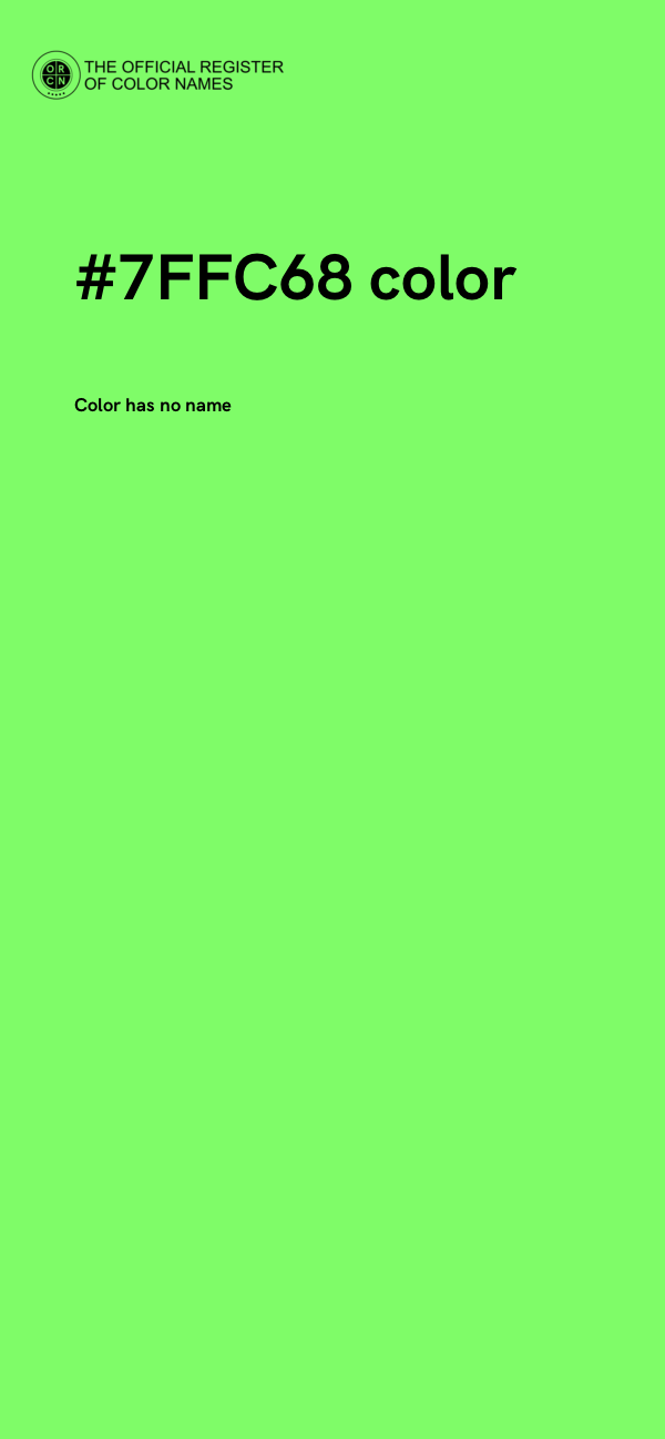 #7FFC68 color image