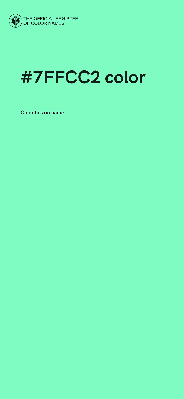 #7FFCC2 color image