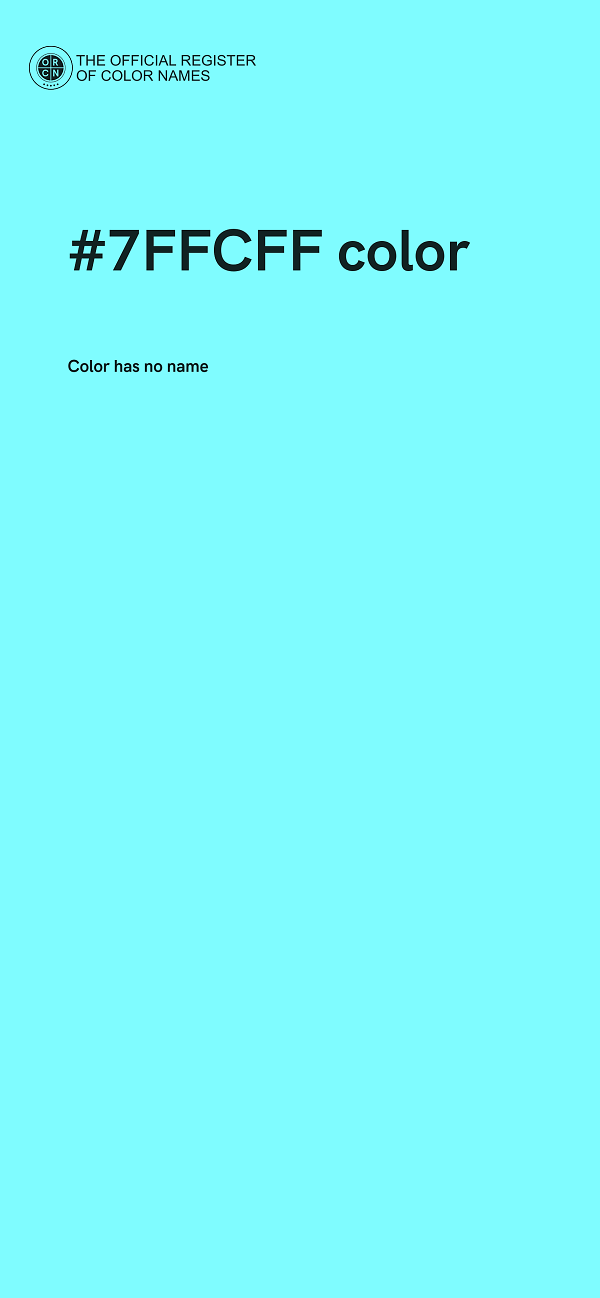 #7FFCFF color image