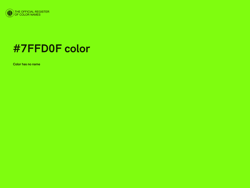 #7FFD0F color image