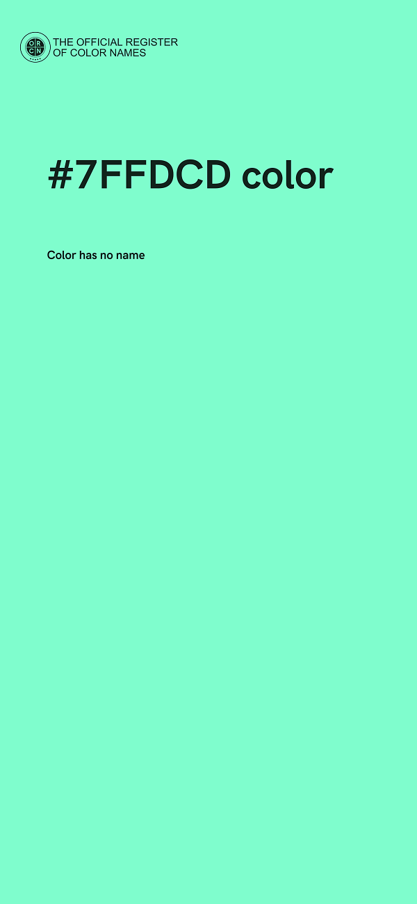 #7FFDCD color image