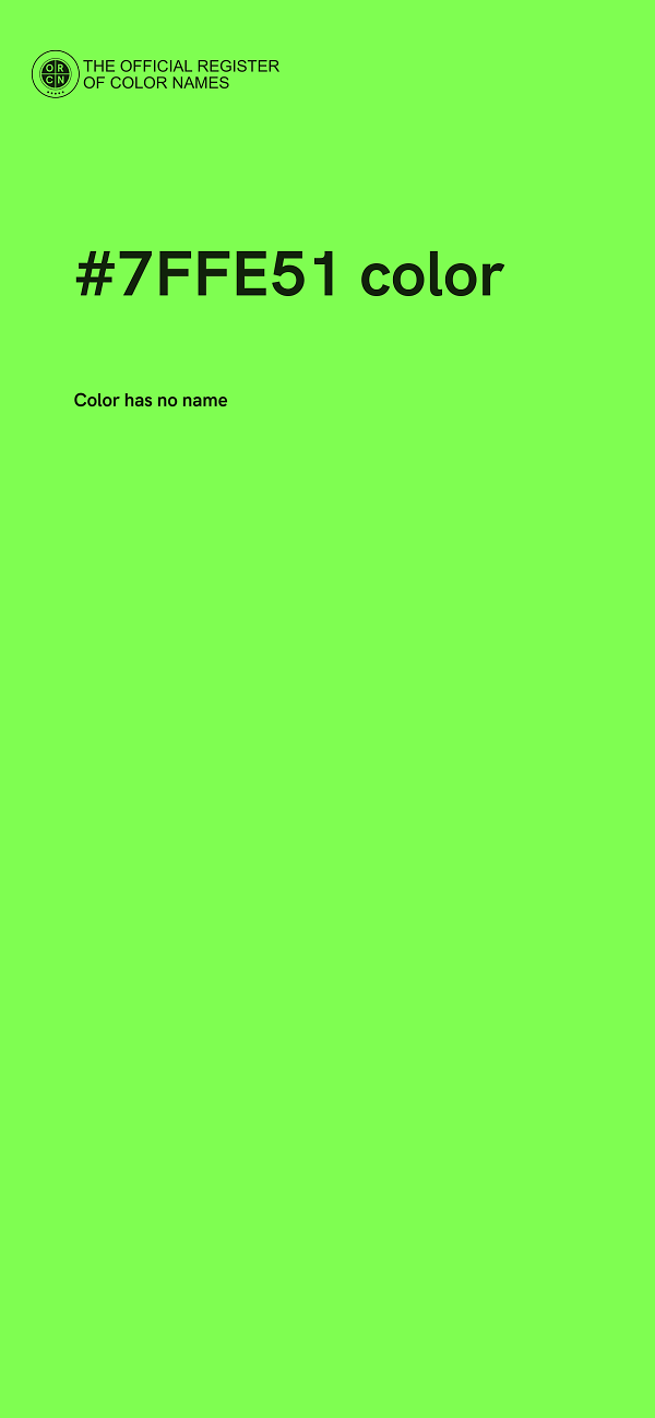 #7FFE51 color image