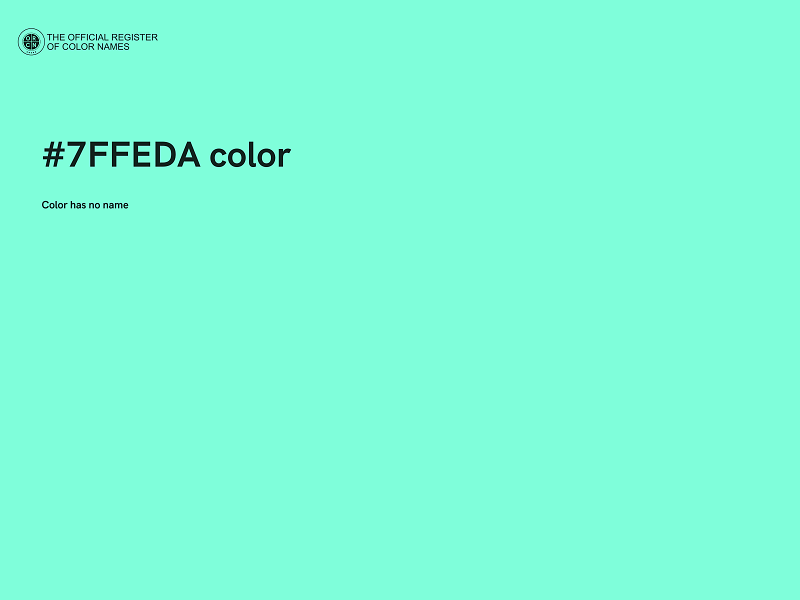 #7FFEDA color image