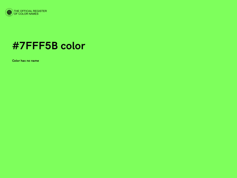 #7FFF5B color image