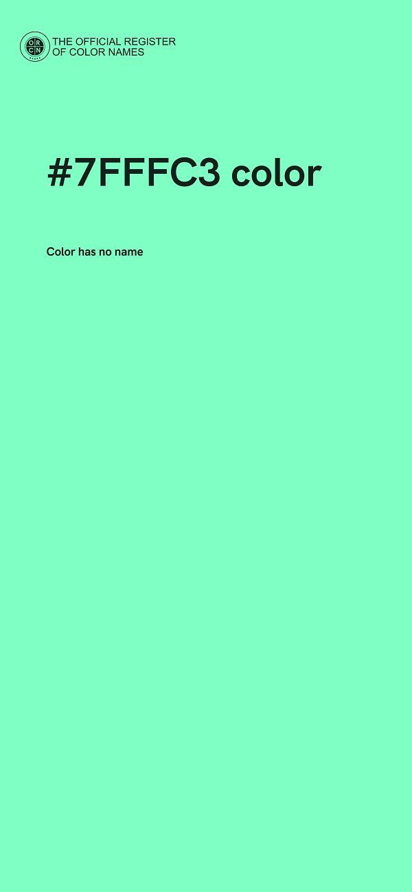 #7FFFC3 color image