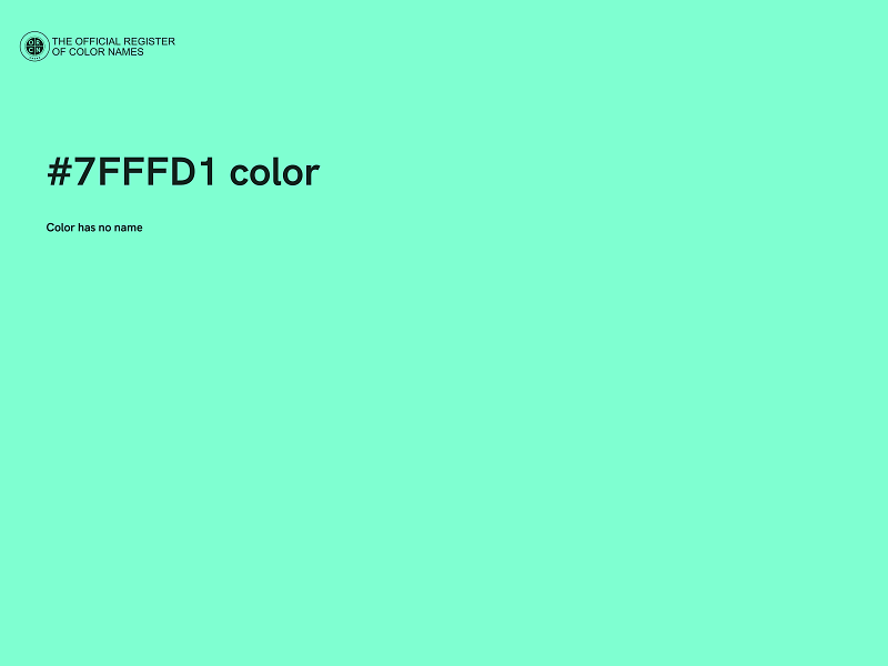 #7FFFD1 color image