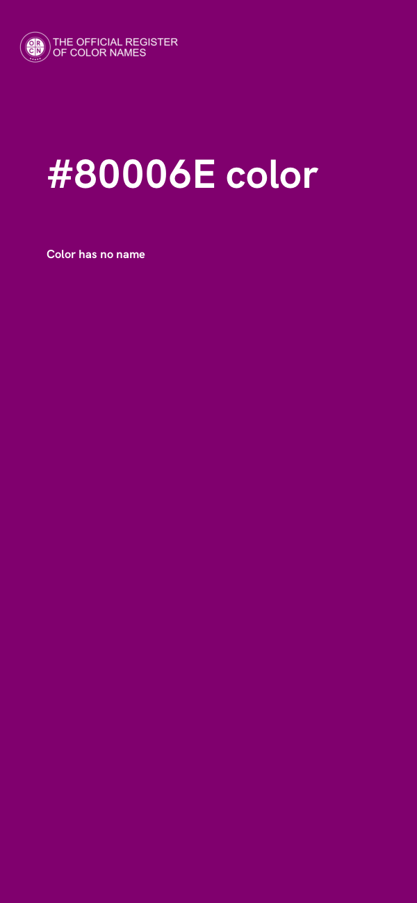 #80006E color image
