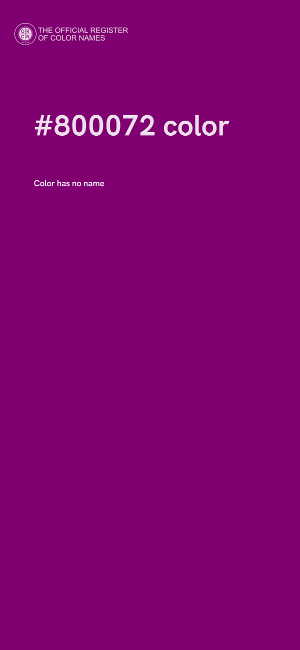 #800072 color image