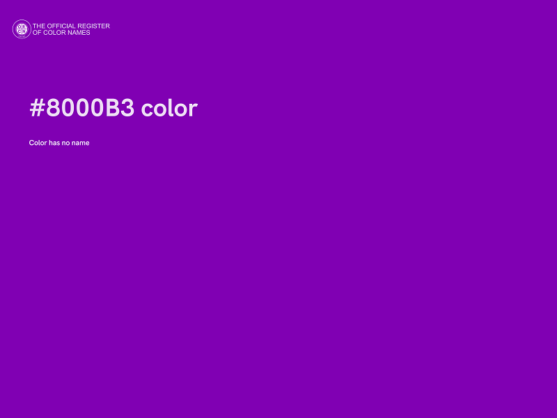 #8000B3 color image