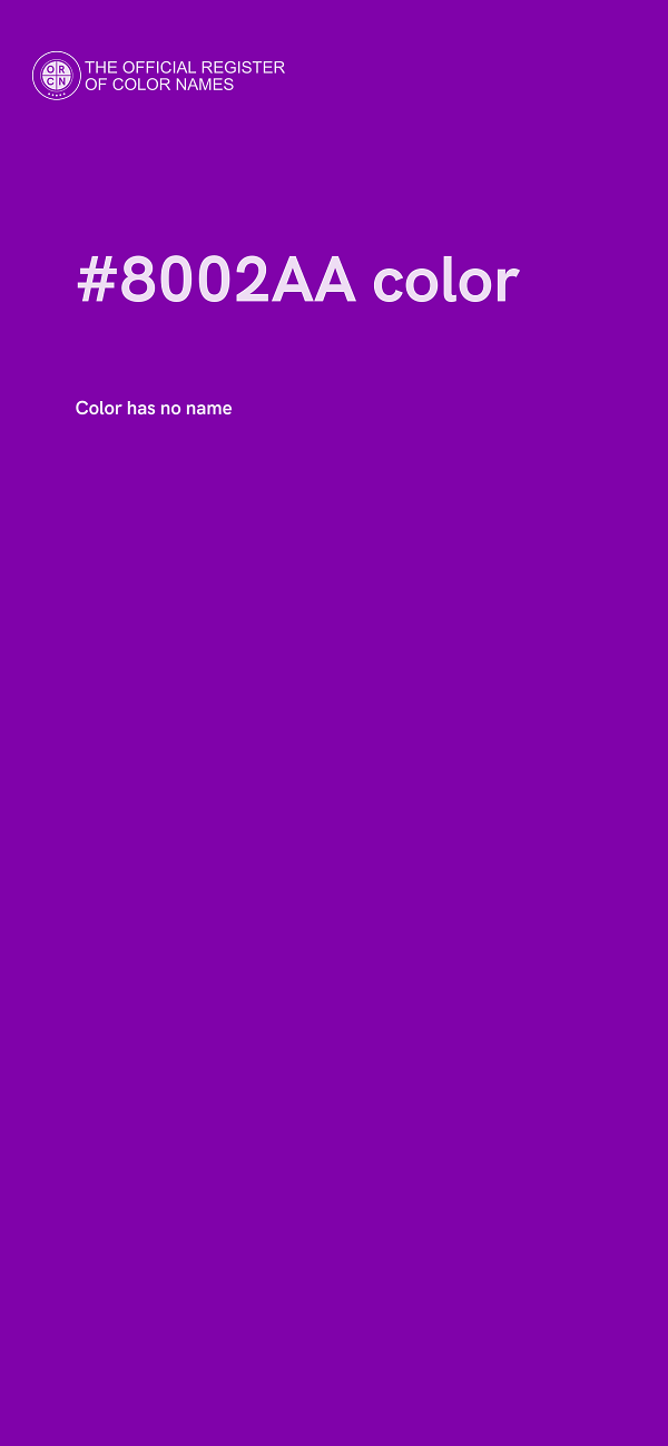 #8002AA color image