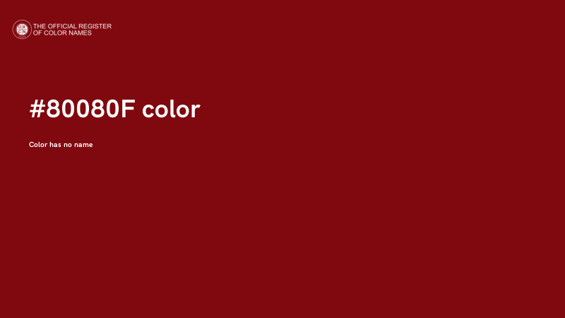 #80080F color image