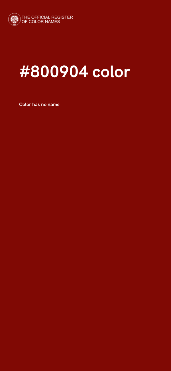 #800904 color image