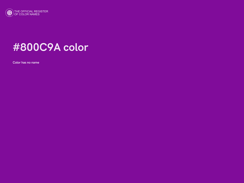 #800C9A color image