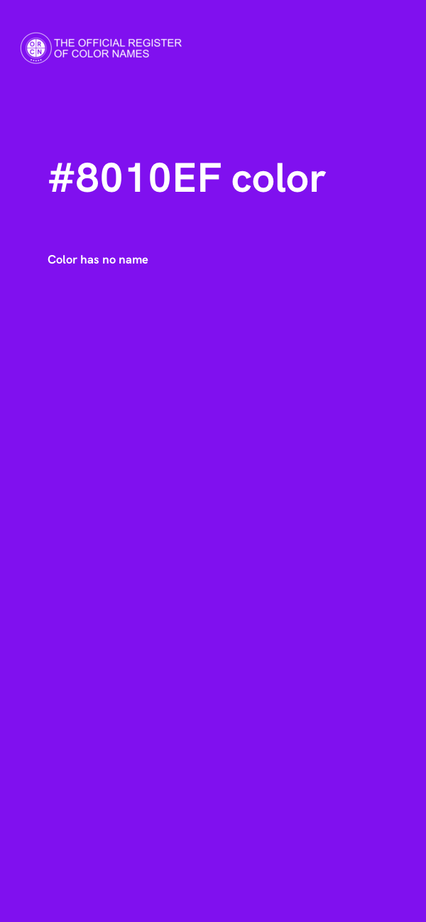 #8010EF color image