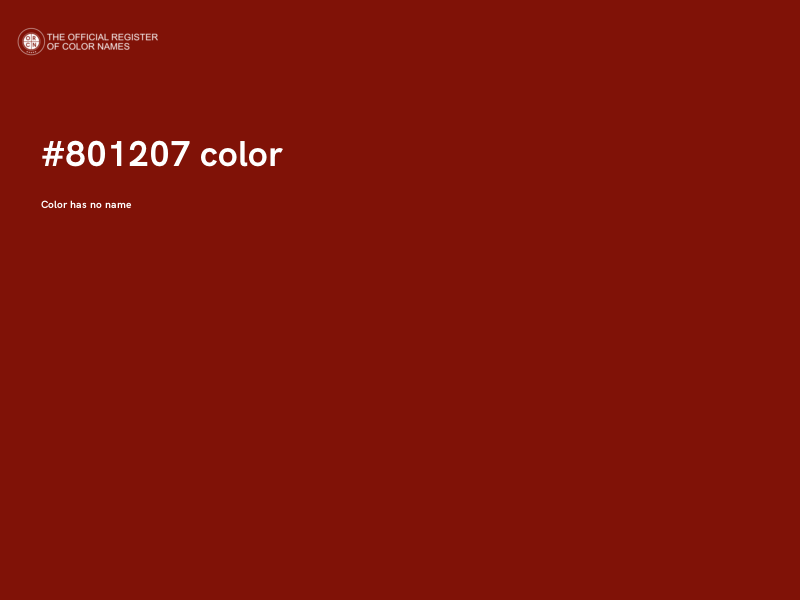 #801207 color image