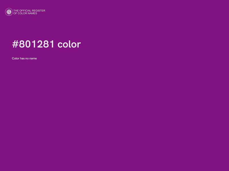 #801281 color image
