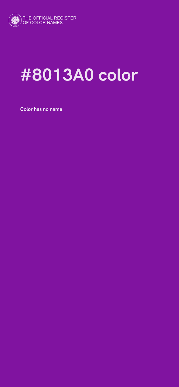 #8013A0 color image