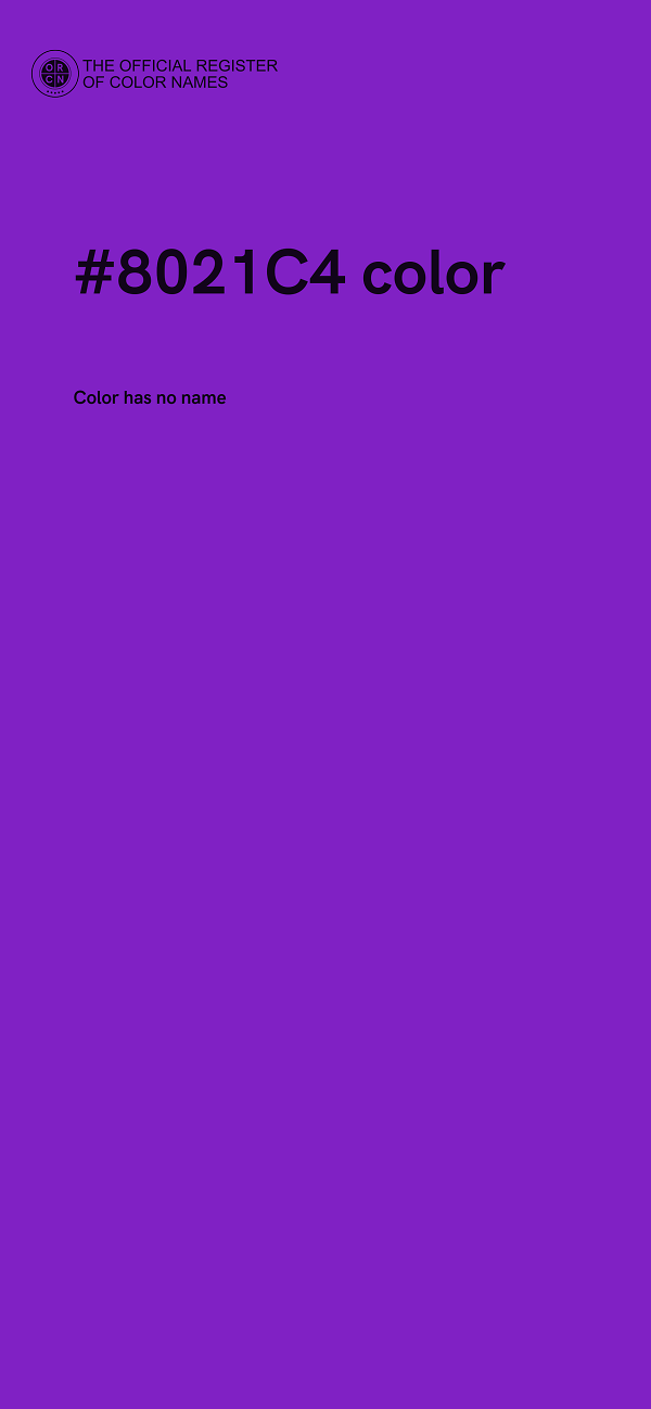 #8021C4 color image