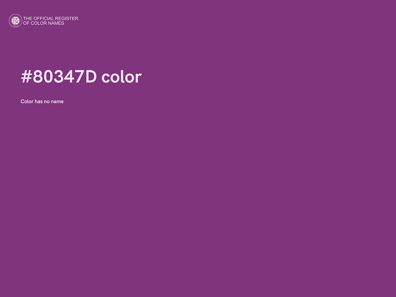 #80347D color image