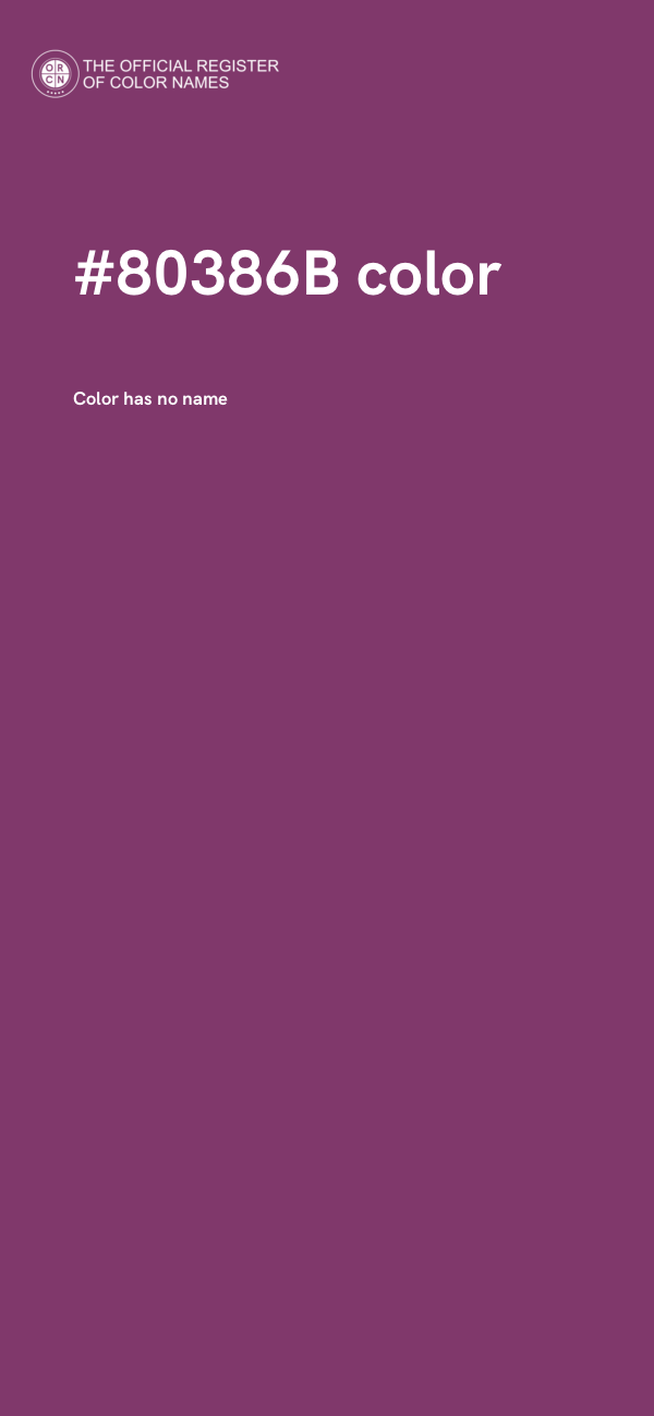 #80386B color image