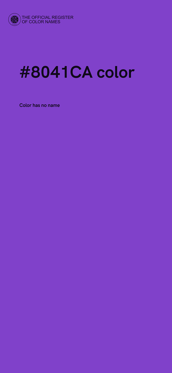 #8041CA color image