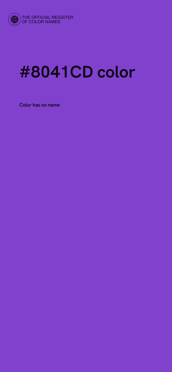 #8041CD color image