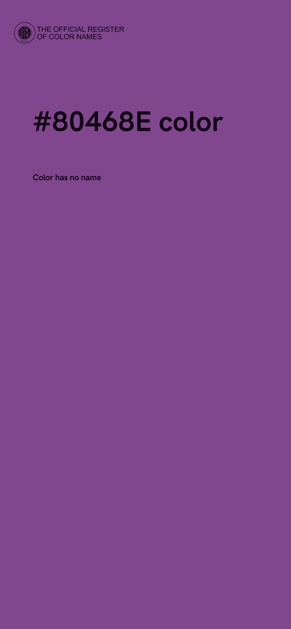 #80468E color image