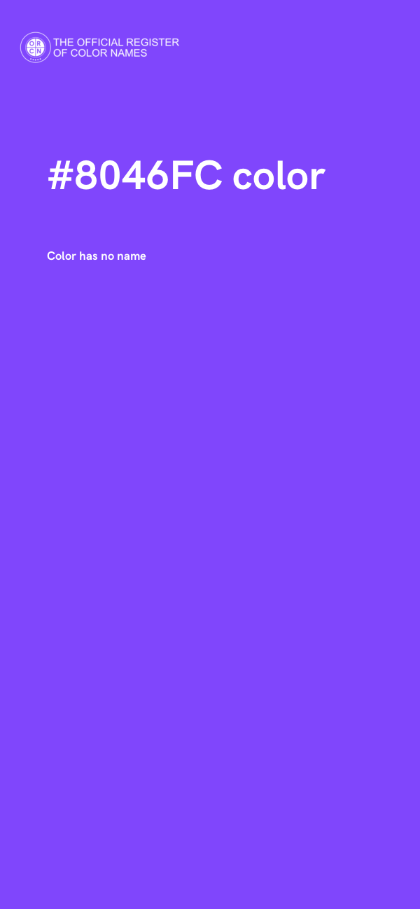 #8046FC color image