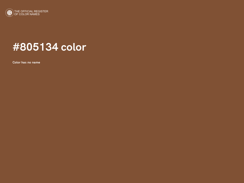#805134 color image