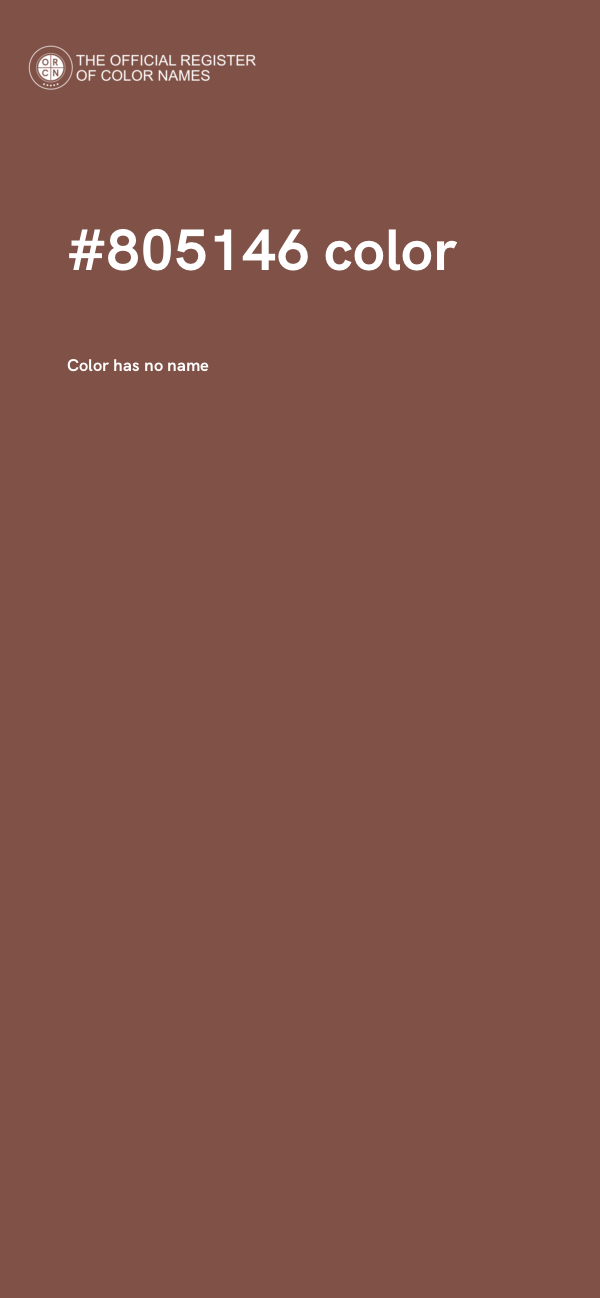 #805146 color image