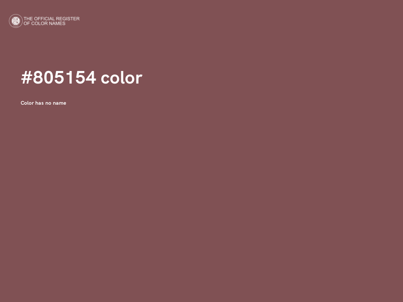 #805154 color image