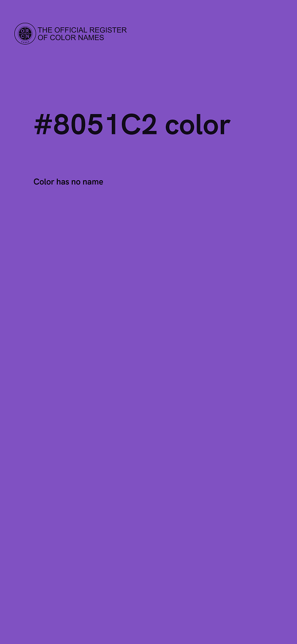 #8051C2 color image
