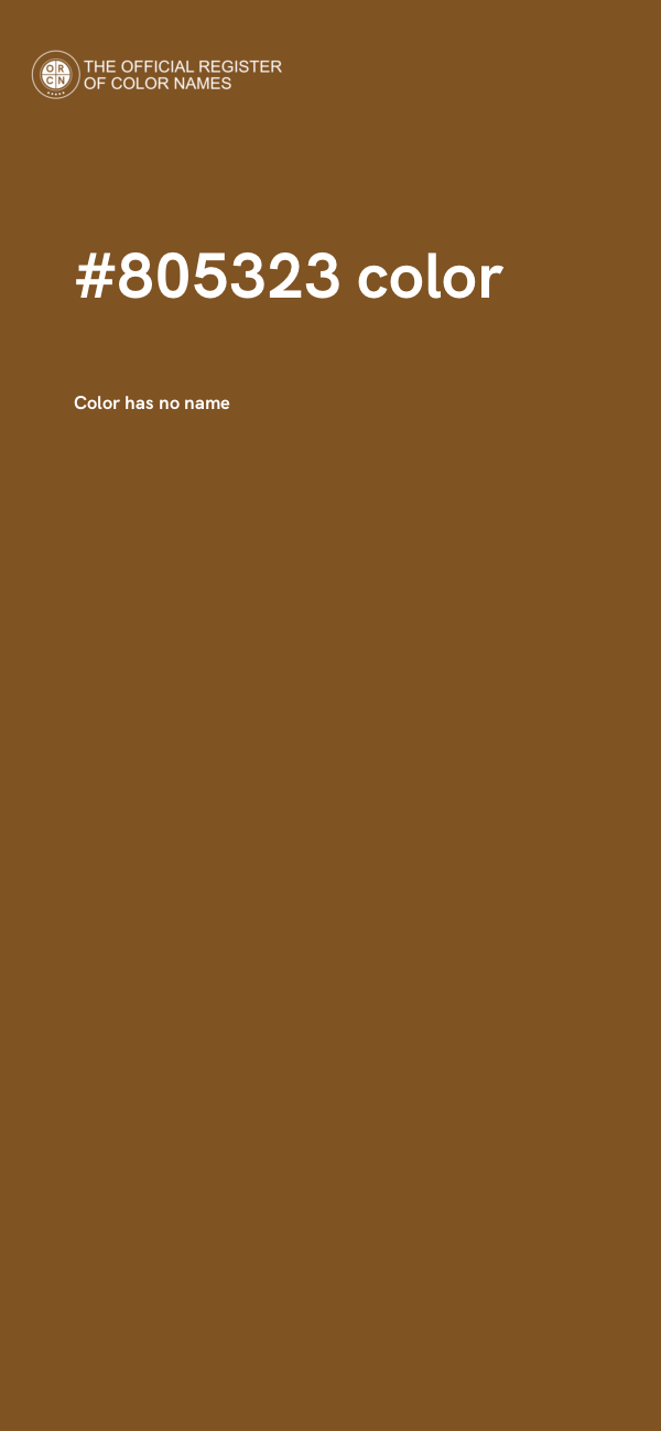 #805323 color image