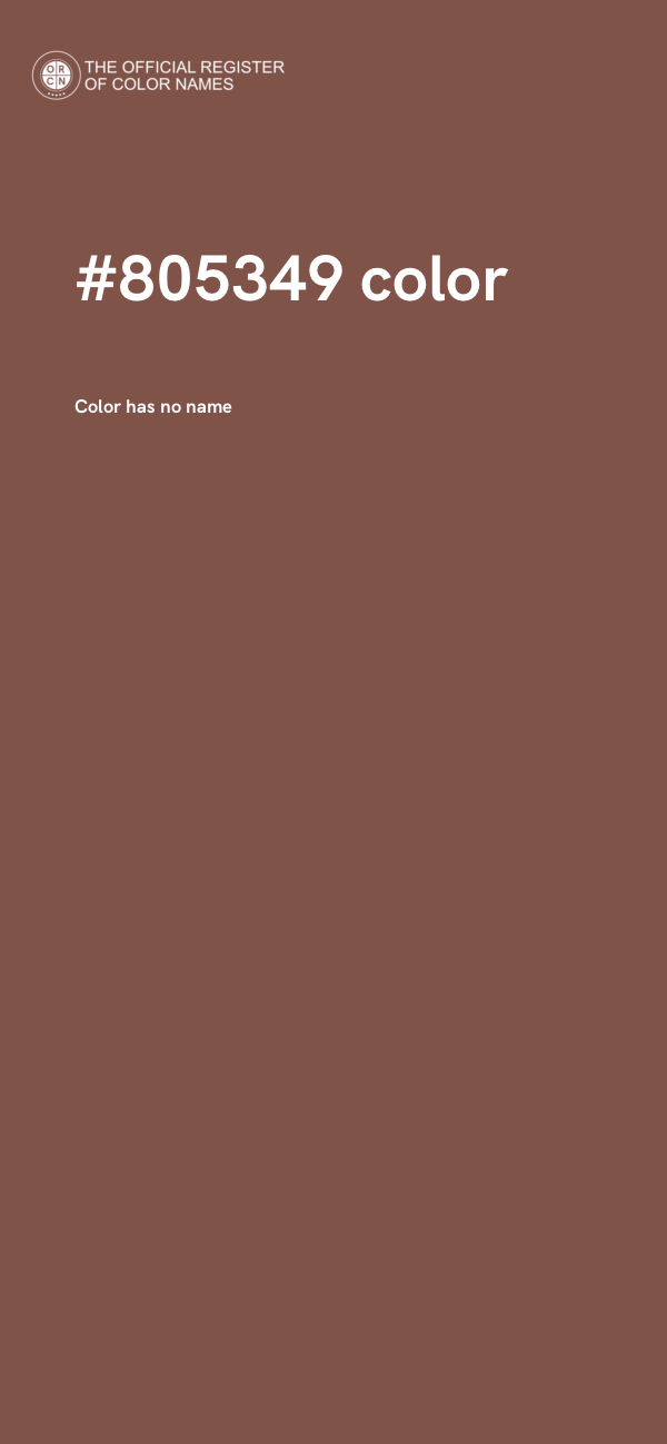 #805349 color image